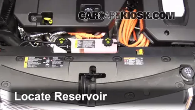 2013 Chevrolet Volt 1.4L 4 Cyl. Líquido limpiaparabrisas Agregar líquido